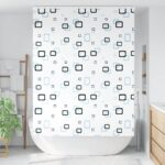 vidaXL Sprchová roleta s kazetou, 150x240 cm, šírka látky 146 cm – Obrázok 2