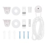 vidaXL Sprchová roleta s kazetou, 80x240 cm, šírka látky 76 cm – Obrázok 11