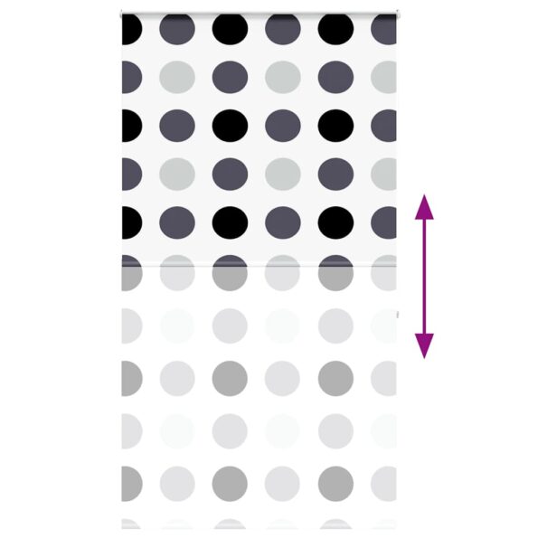 vidaXL Sprchová roleta s kazetou, 140x240 cm, šírka látky 136 cm – Obrázok 5