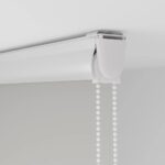 vidaXL Sprchová roleta s kazetou, 110x240 cm, šírka látky 106 cm – Obrázok 9