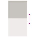 vidaXL Sprchová roleta s kazetou, 120x240 cm, šírka látky 116 cm – Obrázok 5