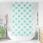 vidaXL Sprchová roleta s kazetou, 130x240 cm, šírka látky 126 cm – Obrázok 2