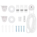 vidaXL Sprchová roleta s kazetou, 140x240 cm, šírka látky 136 cm – Obrázok 11