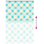 vidaXL Sprchová roleta s kazetou, 150x240 cm, šírka látky 146 cm – Obrázok 5