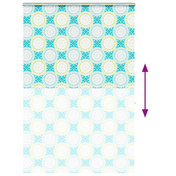 vidaXL Sprchová roleta s kazetou, 150x240 cm, šírka látky 146 cm – Obrázok 5