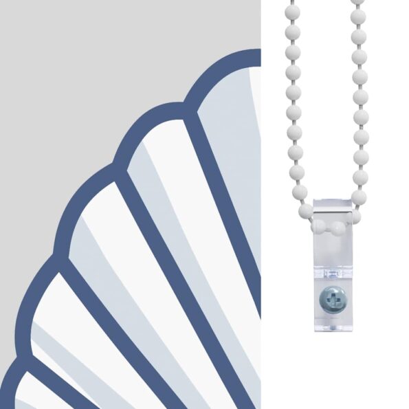 vidaXL Sprchová roleta s kazetou, 90x240 cm, šírka látky 86 cm – Obrázok 7