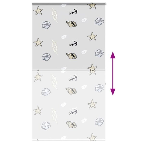 vidaXL Sprchová roleta s kazetou, 140x240 cm, šírka látky 136 cm – Obrázok 5