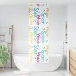 vidaXL Sprchová roleta s kazetou, 70x240 cm, šírka látky 66 cm – Obrázok 2