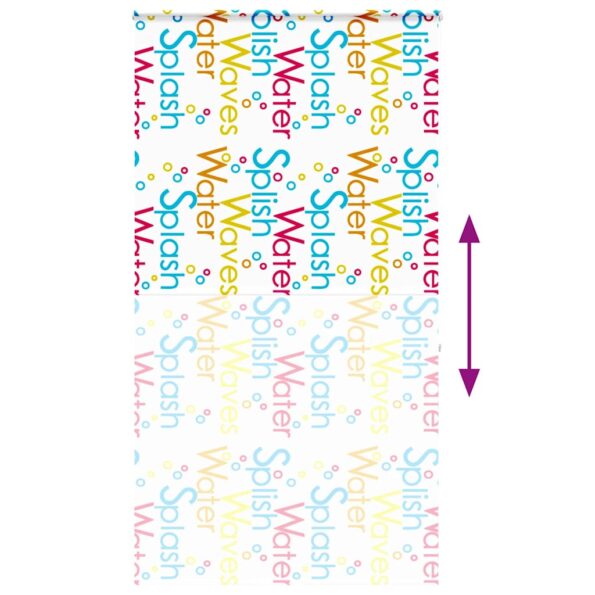 vidaXL Sprchová roleta s kazetou, 140x240 cm, šírka látky 136 cm – Obrázok 5