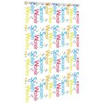 vidaXL Sprchová roleta s kazetou, 160x240 cm, šírka látky 156 cm – Obrázok 3