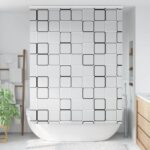 vidaXL Sprchová roleta s kazetou, 160x240 cm, šírka látky 156 cm – Obrázok 2