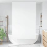 vidaXL Sprchová roleta s kazetou, 130x240 cm, šírka látky 126 cm – Obrázok 2