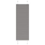 vidaXL plisovaná roleta antracit 45x100 cm Šírka látky 44,4 cm – Obrázok 2