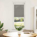 vidaXL plisovaná roleta antracit 45x100 cm Šírka látky 44,4 cm