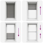 vidaXL plisovaná roleta antracit 75x100 cm Šírka látky 74,4 cm – Obrázok 7