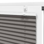 vidaXL plisovaná roleta antracitová 85x100 cm Šírka látky 84,4 cm – Obrázok 9