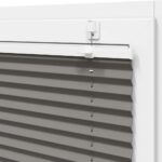 vidaXL plisovaná roleta antracitová 85x100 cm Šírka látky 84,4 cm – Obrázok 10
