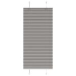 vidaXL plisovaná roleta antracitová 60x150 cm Šírka látky 59,4 cm