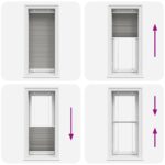 vidaXL plisovaná roleta antracitová 60x150 cm Šírka látky 59,4 cm – Obrázok 7