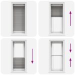 vidaXL plisovaná roleta antracitová 65x150 cm Šírka látky 64,4 cm – Obrázok 7