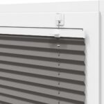 vidaXL plisovaná roleta antracit 85x150 cm Šírka látky 84,4 cm – Obrázok 10