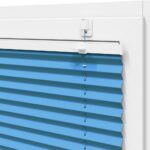 vidaXL plisovaná roleta modrá 105x150 cm Šírka látky 104,4 cm – Obrázok 11