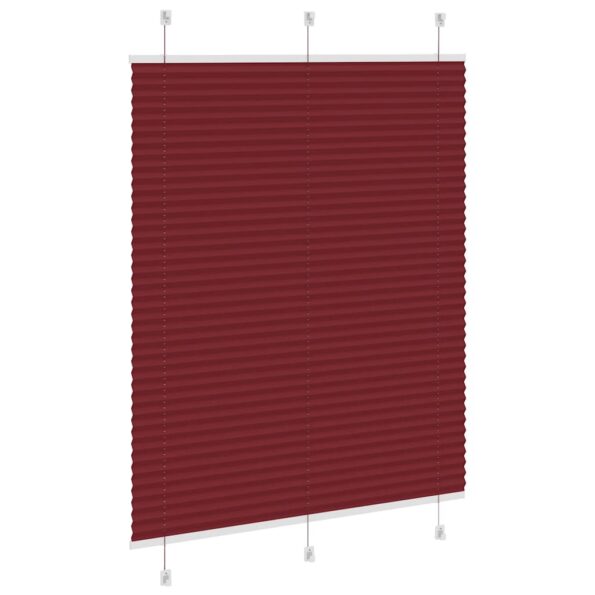VXL8721158355478_g_en_hd_3.jpg vidaXL plisovaná roleta Bordeaux červená 105x150 cm Šírka látky – Obrázok 4