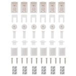 vidaXL plisovaná roleta Bordeaux červená 115x150 cm Šírka látky – Obrázok 12