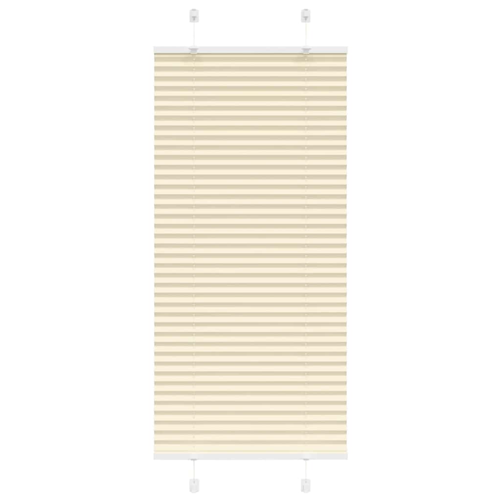 VXL8721158355737_a_en_hd_1.jpg vidaXL plisovaná roleta krémová 65x100 cm Šírka látky 64,4 cm – Obrázok 1