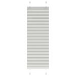 vidaXL plisovaná roleta svetlosivá 50x100 cm šírka látky 49,4 cm