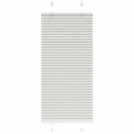 vidaXL plisovaná roleta svetlosivá 60x100 cm šírka látky 59,4 cm