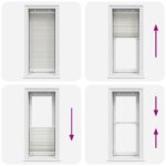 vidaXL plisovaná roleta svetlosivá 60x100 cm šírka látky 59,4 cm – Obrázok 5