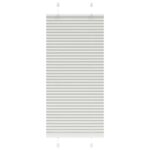 vidaXL plisovaná roleta svetlosivá 65x100 cm šírka látky 64,4 cm
