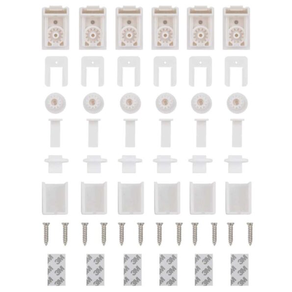 vidaXL plisovaná roleta svetlosivá 120x100 cm šírka látky 119,4 cm – Obrázok 12