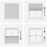 vidaXL plisovaná roleta svetlosivá 120x100 cm šírka látky 119,4 cm – Obrázok 5