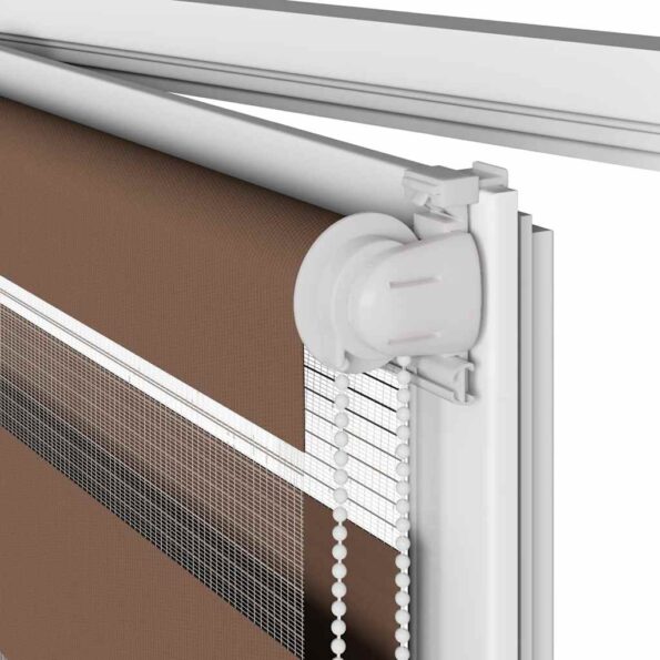 vidaXL plisovaná roleta svetlosivá 85x150 cm šírka látky 84,4 cm – Obrázok 11