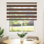 vidaXL plisovaná roleta svetlosivá 95x150 cm šírka látky 94,4 cm – Obrázok 2