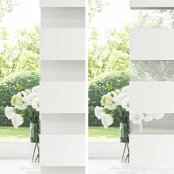 vidaXL plisovaná roleta svetlosivá 110x150 cm šírka látky 109,4 cm – Obrázok 8