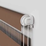 vidaXL plisovaná roleta svetlosivá 110x150 cm šírka látky 109,4 cm – Obrázok 10