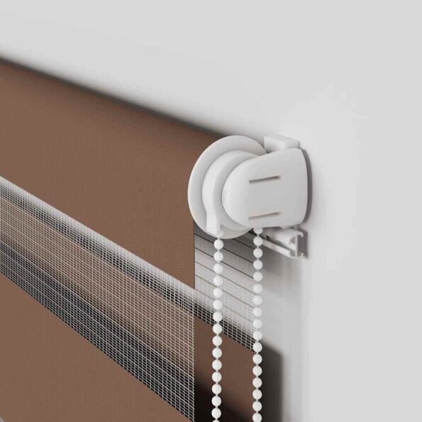 vidaXL plisovaná roleta svetlosivá 110x150 cm šírka látky 109,4 cm – Obrázok 10