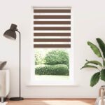 vidaXL plisovaná roleta svetlosivá 115x200 cm šírka látky 114,4 cm – Obrázok 2