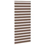 vidaXL plisovaná roleta svetlosivá 115x200 cm šírka látky 114,4 cm – Obrázok 3