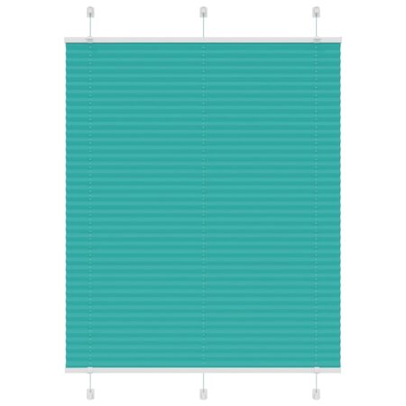 vidaXL plisovaná roleta benzínová zelená 105x150 cm šírka látky