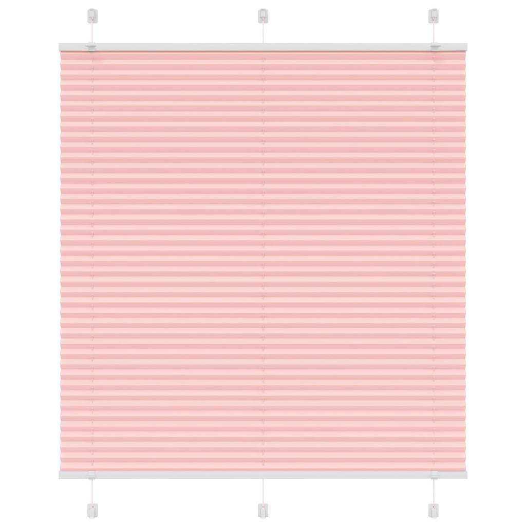 VXL8721158357540_a_en_hd_1.jpg vidaXL plisovaná roleta ružová 120x150 cm Šírka látky 119,4 cm – Obrázok 1