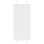 vidaXL plisovaná roleta biela 60x100 cm šírka látky 59,4 cm