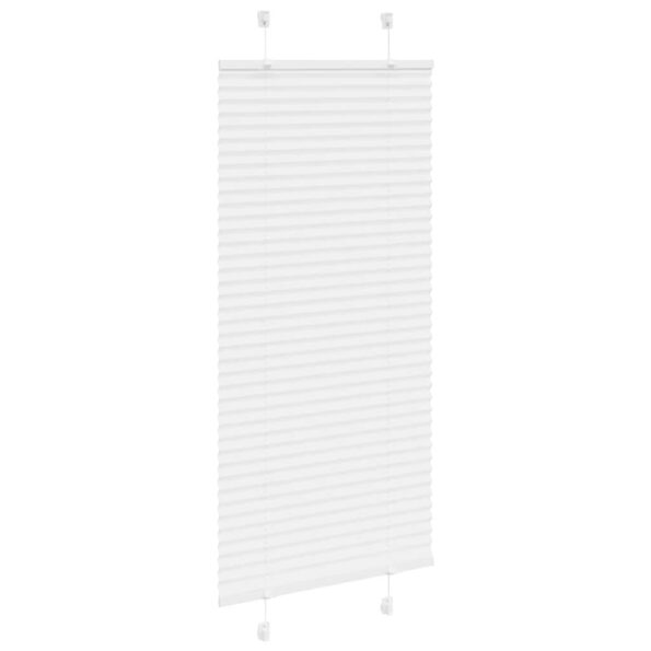 vidaXL plisovaná roleta biela 60x100 cm šírka látky 59,4 cm – Obrázok 3