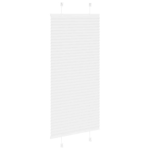vidaXL plisovaná roleta biela 60x100 cm šírka látky 59,4 cm – Obrázok 4