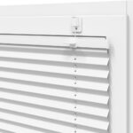 vidaXL plisovaná roleta biela 85x100 cm šírka látky 84,4 cm – Obrázok 10
