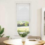vidaXL plisovaná roleta biela 50x150 cm šírka látky 49,4 cm – Obrázok 2