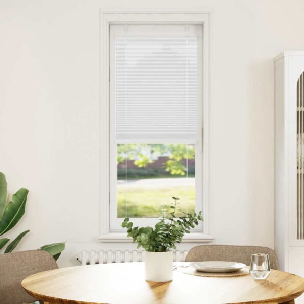 VXL8721158357915_g_en_hd_1.jpg vidaXL plisovaná roleta biela 50x150 cm šírka látky 49,4 cm – Obrázok 2